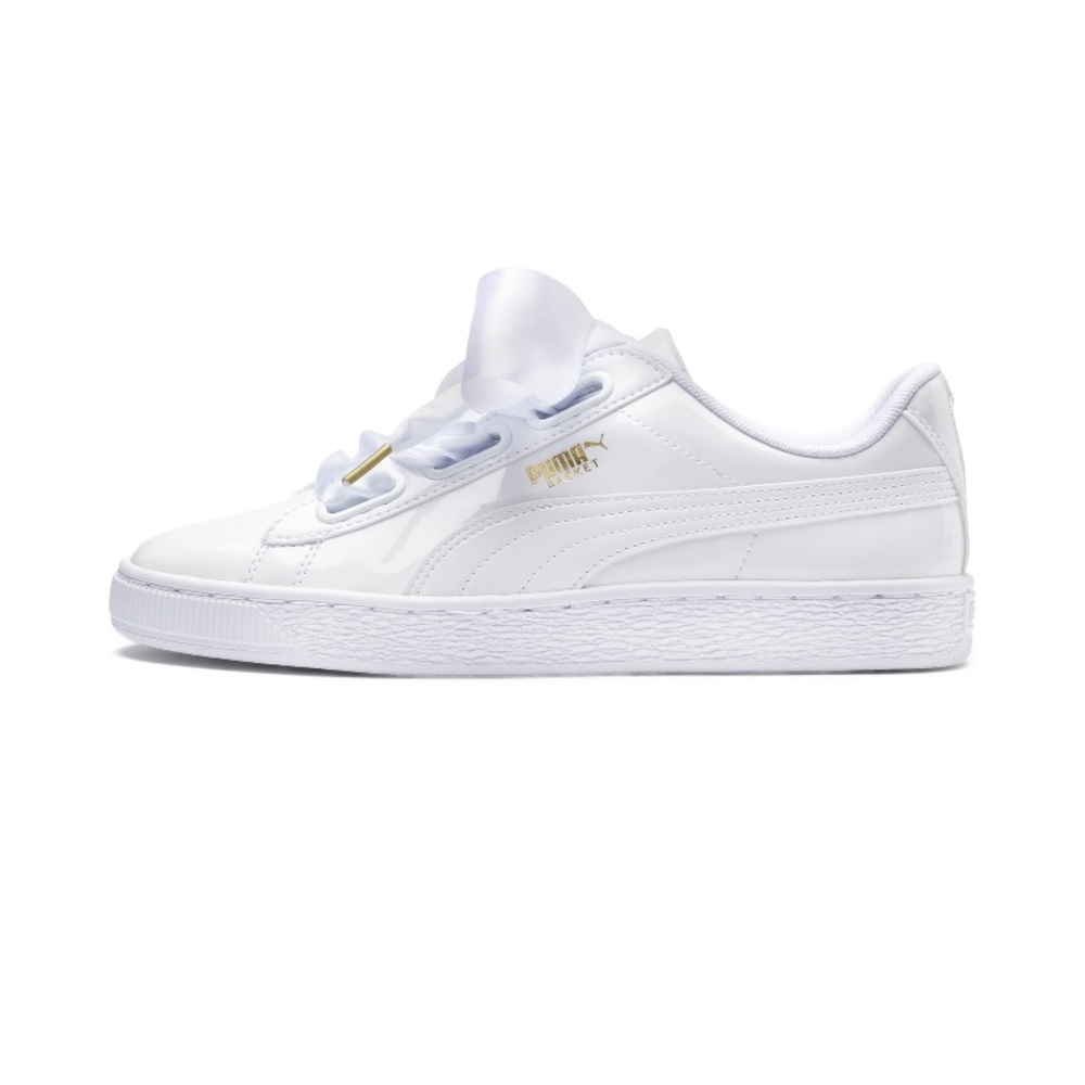 Beige puma sneakers size 8